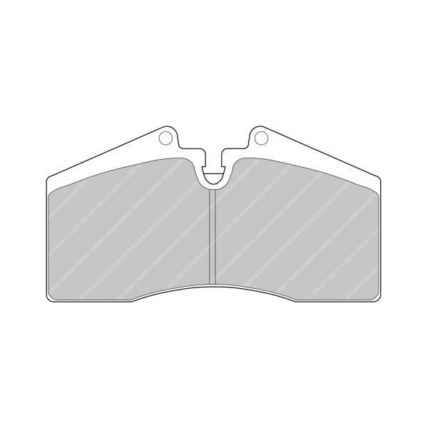 Plaquettes de Frein Ferodo DS2500 Avant Porsche 911 / 928 / 944 - F-CP560H - FCP560H - 3661768069202