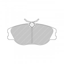 Plaquettes de frein Ferodo DS1.11 avant pour ALFA ROMEO 155 2.0 Q4 (Turbo) 16V 02.92 - 12.95 étrier LUCAS/TRW