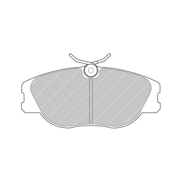 Ferodo DS2500 Front Brake Pads Lancia Delta Peugeot 306 Renault Clio / Mégane - F-CP565W - FCP565W - 3661768253342