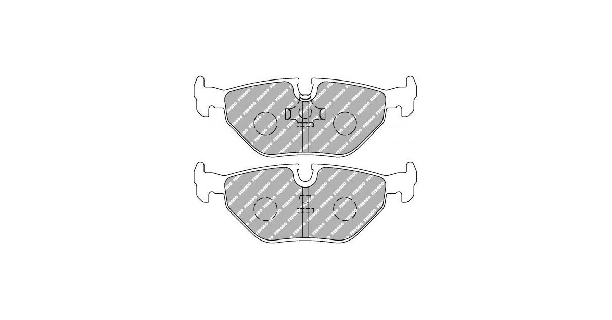 Pastiglie Freno Ferodo DS3000 Posteriore BMW M3 E30 / E36 / Z3
