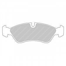 Ferodo DS 3000 brake pads front for DAEWOO Espero 1.5 i GLXi 16V 04.95 -  caliper ATE