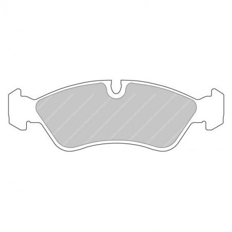 Plaquettes de frein Ferodo DS3000 avant pour DAEWOO Espero 1.5 i GLXi 16V 04.95 -  étrier ATE