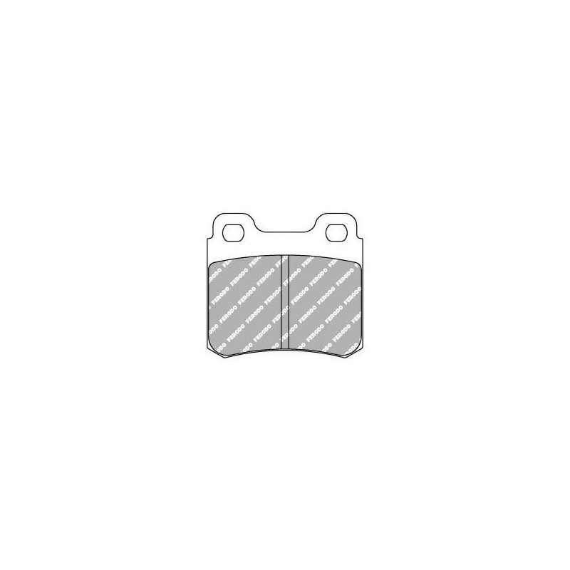 Bremsbeläge Ferodo DS2500 Hinten Opel Kadett / Astra GSI 16S - F-CP586R - FCP586R - 3661768069301
