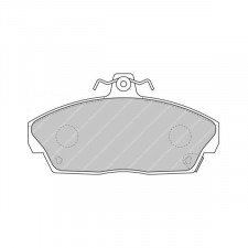 Plaquettes de frein Ferodo DS3000 avant pour HONDA Civic 1.6 EE9 16V 01.90 - 10.91 étrier AKEBONO