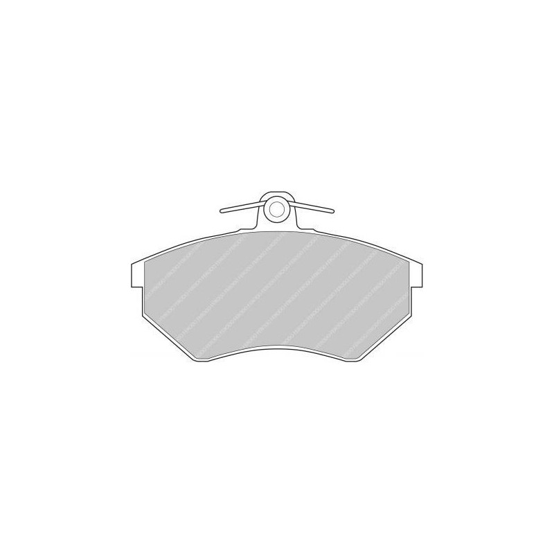 Plaquettes de Frein Ferodo DS2500 Avant Volkswagen Golf2 G60 / 3 VR6 / 16S - F-CP775R - FCP775R - 3661768323991