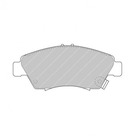 Plaquettes de frein Ferodo DS3000 avant pour AUDI Coupe 2.0 08.92 - 12.96 étrier AKEBONO