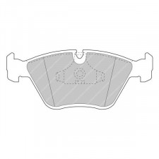 Plaquettes de frein Ferodo DS3000 avant pour BMW M3 3.0 3/C 24V M3 09.90 - 03.95 étrier ATE