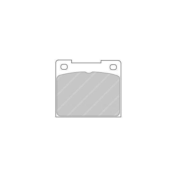 Bremsbeläge Ferodo DS2500 vor Ford Escort 1.3 - F-CP809H - FCP809H - 3661768069806