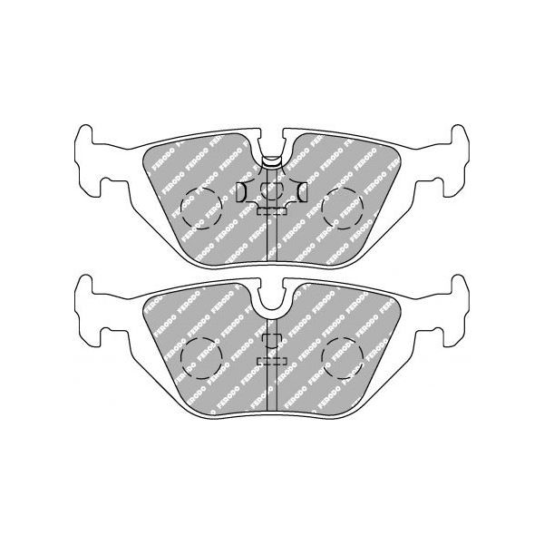 Ferodo DS2500 Rear Brake Pads BMW E36 / E46 / E34 / E39 - F-CP850H - FCP850H - 3661768069950