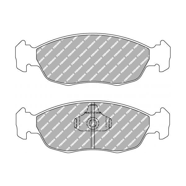 Plaquettes de Frein Ferodo DS2500 Avant Peugeot 306 D / 106 1.6 Citroën Saxo - F-CP876R - FCP876R - 3661768070055