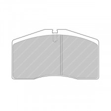 Ferodo DS 2500 brake pads front for AUDI A8 2.5 TDi 06.00 - 10.02 caliper ATE