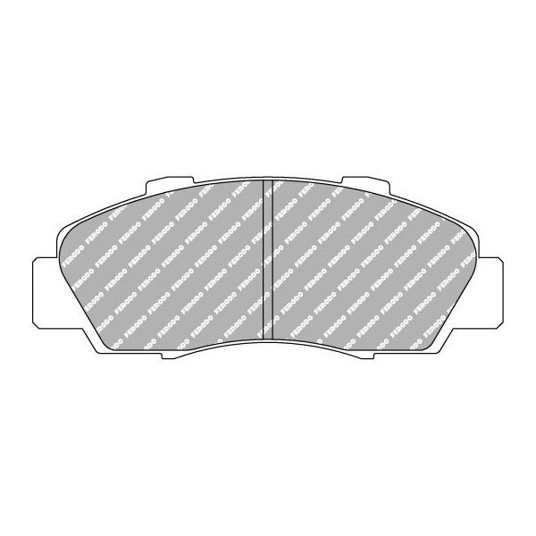 Pastiglie Freno Ferodo DS2500 Anteriore Honda NSX / Civic - F-CP905H - FCP905H - 3661768070116