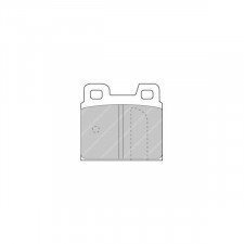 Pastiglie Freno Ferodo DS2500 Posteriore Alfa Romeo Alfetta GTV 6 1975