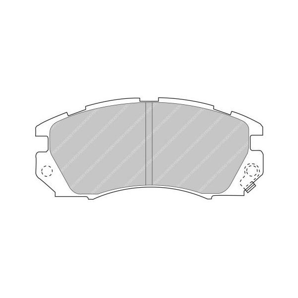 Ferodo DS2500 Front Brake Pads Subaru Impreza / Legacy - F-CP948R - FCP948R - 3661768070208