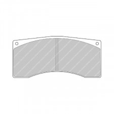 Ferodo DS 3000 front brake pads for Citroën DS3 1.6 THP 155 01.13 -  Alcon caliper