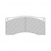 Ferodo DS 3000 front brake pads for Citroën DS3 1.6 THP 155 01.13 -  Alcon caliper