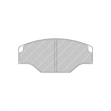 Plaquettes de frein Ferodo DS2500 avant pour CATERHAM stock AP up-grade  01.97 -