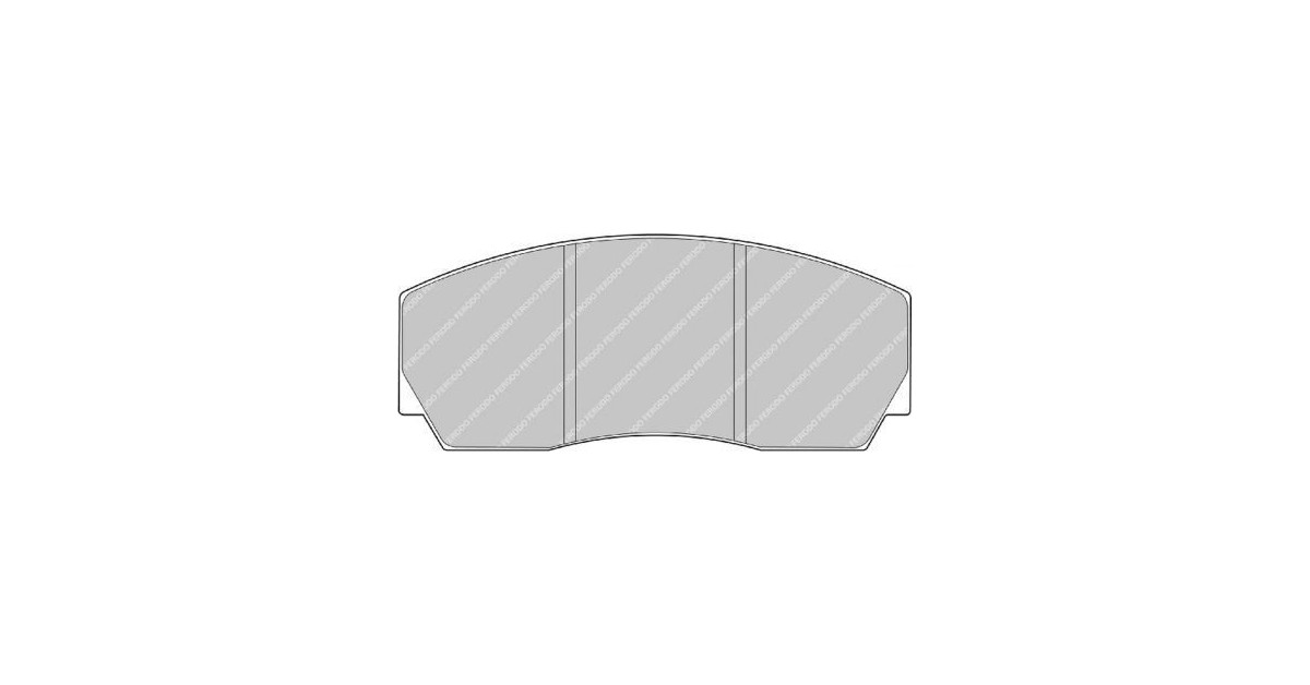 Pastiglie Freno Ferodo DS2500 Pinza AP Racing CP3215 Indietro Silhouette Oreca