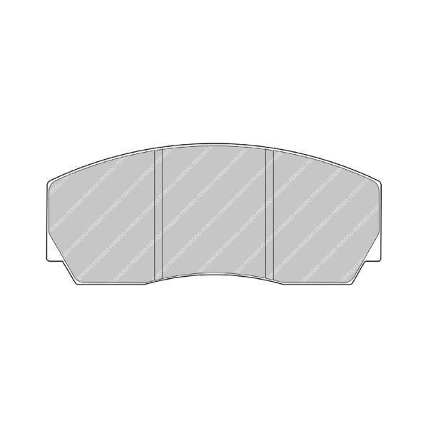 Plaquettes de Frein Ferodo DS3000 Etrier AP Racing CP3215 Arrière Silhouette Oreca - F-RP216H - FRP216H - 3661768070444