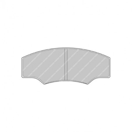 Plaquettes de frein Ferodo DS3000 avant pour CITROEN Saxo 1.6 Challenge 02.96 -