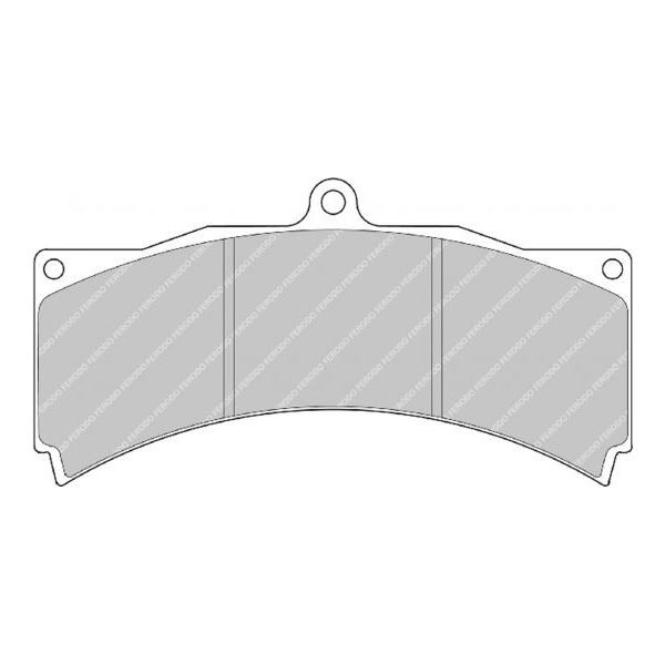 Plaquettes de Frein Ferodo DS3000 Etrier AP Racing CP3894D46 - F-RP3000R - FRP3000R - 3661768070529