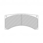Plaquettes de Frein Ferodo DS3000 Etrier Brembo