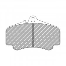 Plaquettes de frein Ferodo DS2500 avant pour PORSCHE 911 3.6 Carrera 4S 02.03 - 08.05 étrier BREMBO