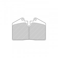 Brake Pads  Ferodo DS3000 Caliper Alcon PNF4436X509