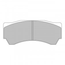 Pastiglie Freno Ferodo DS3000 Pinza Alcon PNF4497x607