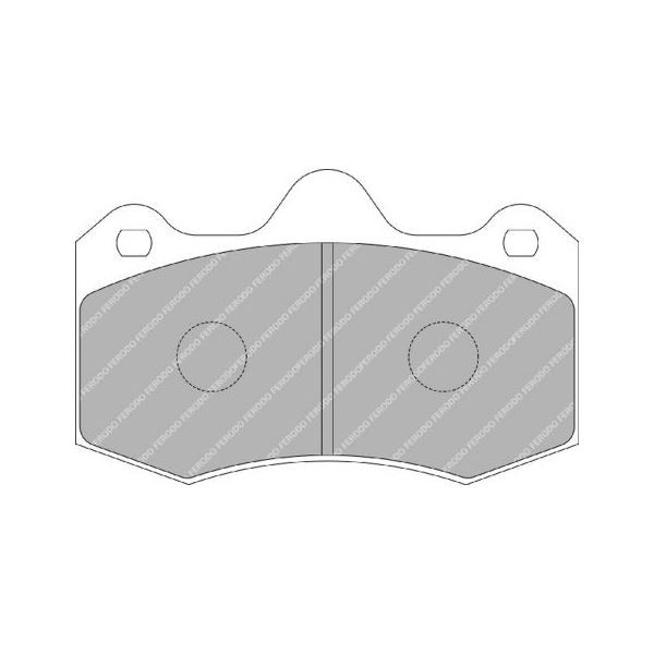 Bremsbeläge Ferodo DS3000 Bremssattel vorne Renault Clio V6 Montage AP - F-RP3083H - FRP3083H - 3661768324332