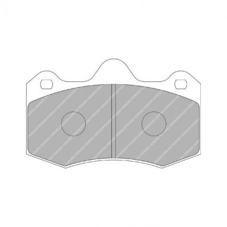 Bremsbeläge Ferodo DS3000 vorne für LOTUS Evora 3.5 05.09 - Bremssattel AP RACING