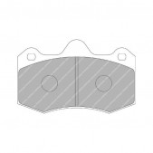 Bremsbeläge Ferodo DS3000 vorne für LOTUS Evora 3.5 05.09 - Bremssattel AP RACING