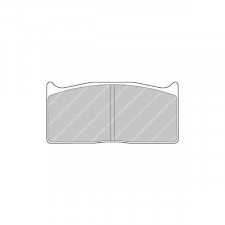 Ferodo DS 2500 brake pads rear for MITSUBISHI Lancer EVO IX-X  Gr.N Asphalt 01.06 -  caliper BREMBO