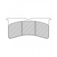 Ferodo DS 3000 brake pads front for FORD Fiesta R2 (Gravel) 10.09 -  caliper AP RACING