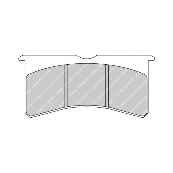 Plaquettes de Frein Ferodo DS3000 Etrier AP Racing CP8350 - F-RP3097R - FRP3097R - 3661768335482
