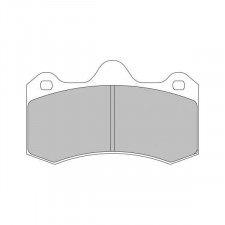 Bremsbeläge Ferodo DS2500 vorne für PEUGEOT 207 Rally R3 01.09 - Bremssattel AP RACING