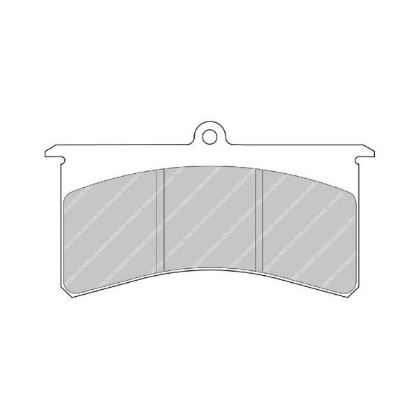 Plaquettes de Frein Ferodo DS3000 Wilwood Superlite - F-RP501H - FRP501H - 3661768070857