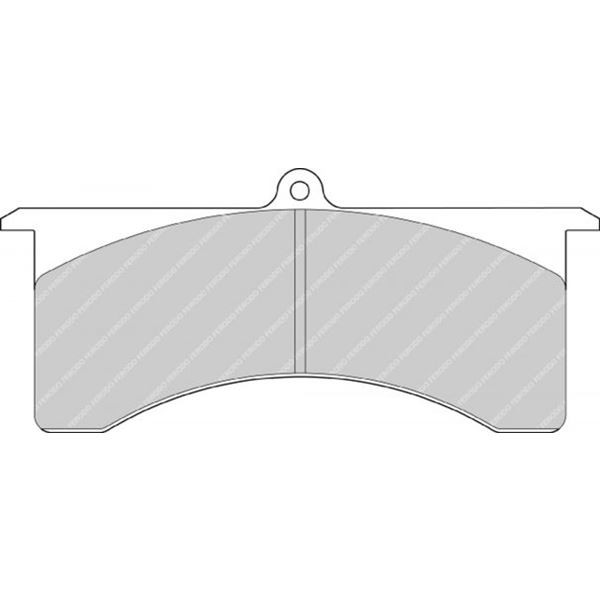 Brake Pads  Ferodo DS3000 Wilwood Group N III - F-RP503R - FRP503R - 3661768070901
