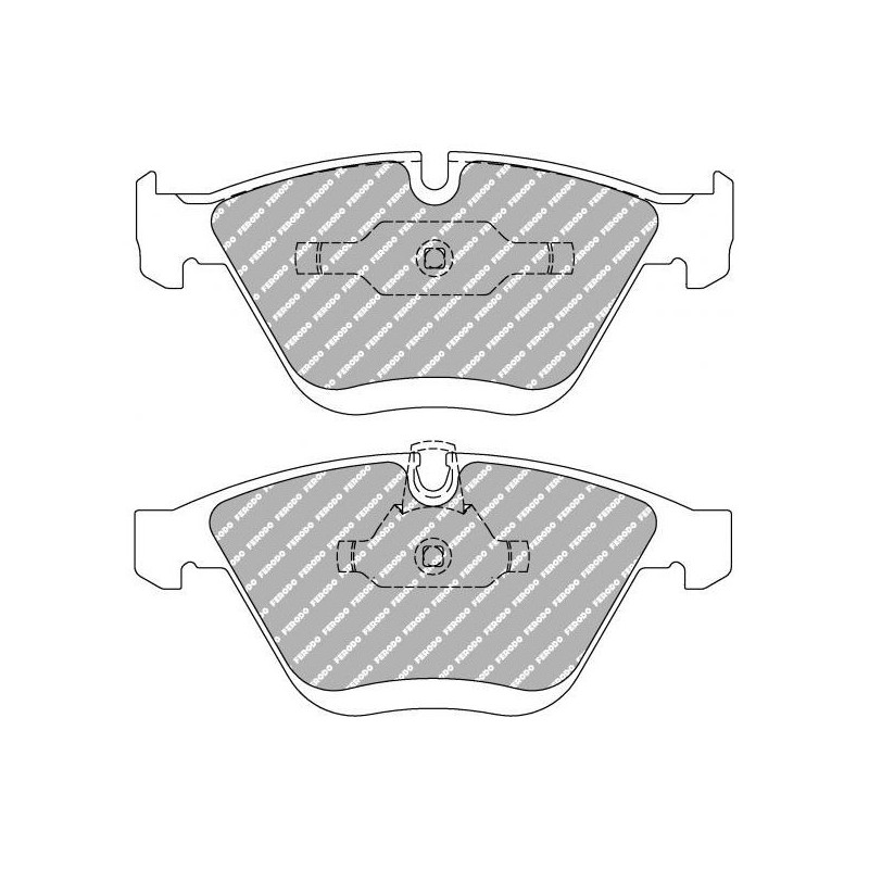 Ferodo DS2500 Front Brake Pads BMW E60 / E61 / E63 / E64 / E65 - F-CP1628R - FCP1628R - 3661768338773