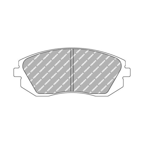 Bremsbeläge Ferodo DS2500 Avant Subaru Impreza - F-CP1639H - FCP1639H - 3661768277737