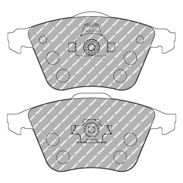 Pastiglie Freno Ferodo DS2500 Anteriore Ford Focus ST Dopo il 2005 / Volvo - F-CP1706H - FCP1706H - 3661768323816