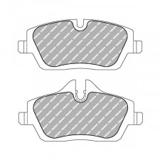 Ferodo DS 2500 brake pads front for BMW 1 Series 116 d 11.08 - 09.12 caliper LUCAS/TRW