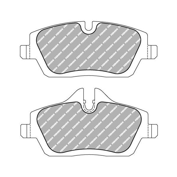 Ferodo DS2500 Front Brake Pads BMW 1 E87 / Mini - F-CP1747H - FCP1747H - 3661768306536