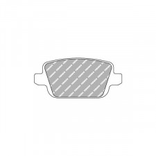 Ferodo DS 2500 brake pads rear for FORD Focus 2.5 RS 01.09 -  caliper LUCAS/TRW