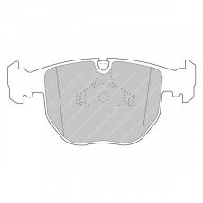 Plaquettes de frein Ferodo DS2500 avant pour ALPINA B10 4.6 V8 12.96 - 10.98 étrier ATE