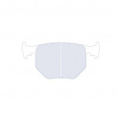 Brake pads CL Brakes RC5+ rear BMW M3 E46