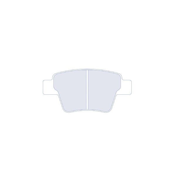 Brake Pads  CL Brakes RC6 Back Peugeot 207 RC - CL-4123-RC6 - 4123 RC6 - 3661768440919
