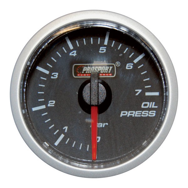 Prosport Oil Pressure Gage Diameter 52mm 0 to 7 Bars + Probe - CT-PH-004 - 216CLWAOPSM - 3661768318447