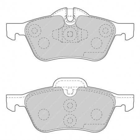 Plaquettes de Frein Ferodo DS2500 Avant Austin Cooper
