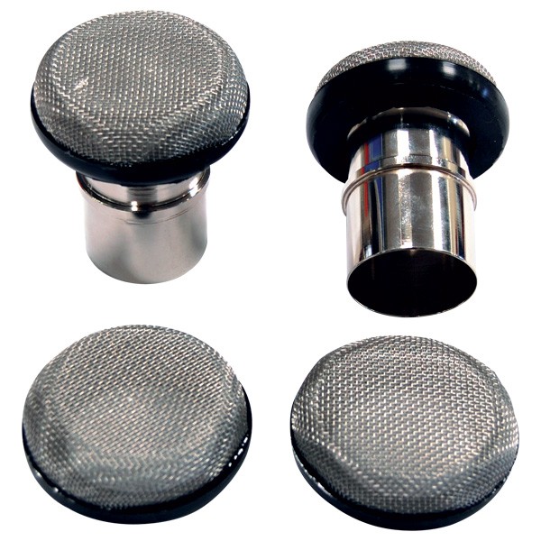 Weber Mesh for Air Horns 40mm Black (Unit) - W-CORG-40 - THIN LIP 2.25 - 3661768229866